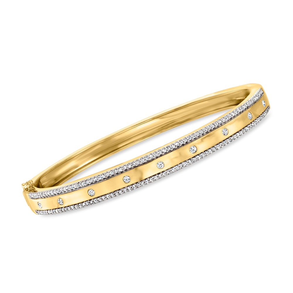 Diamond Studded Linked Bracelet – With Clarity