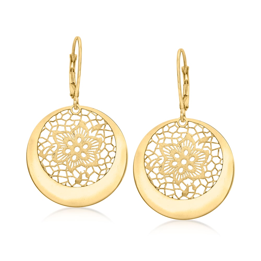 Ross simons store gold earrings
