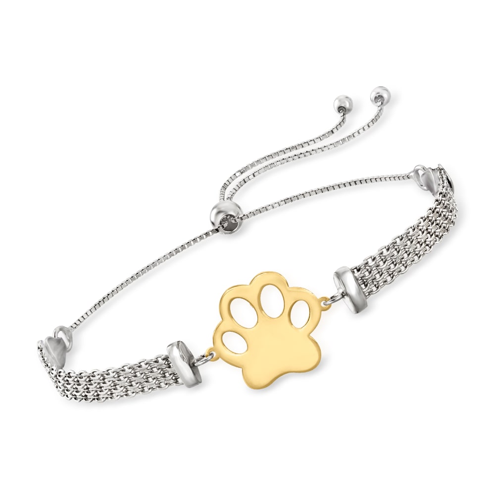 Paw print hot sale bolo bracelet