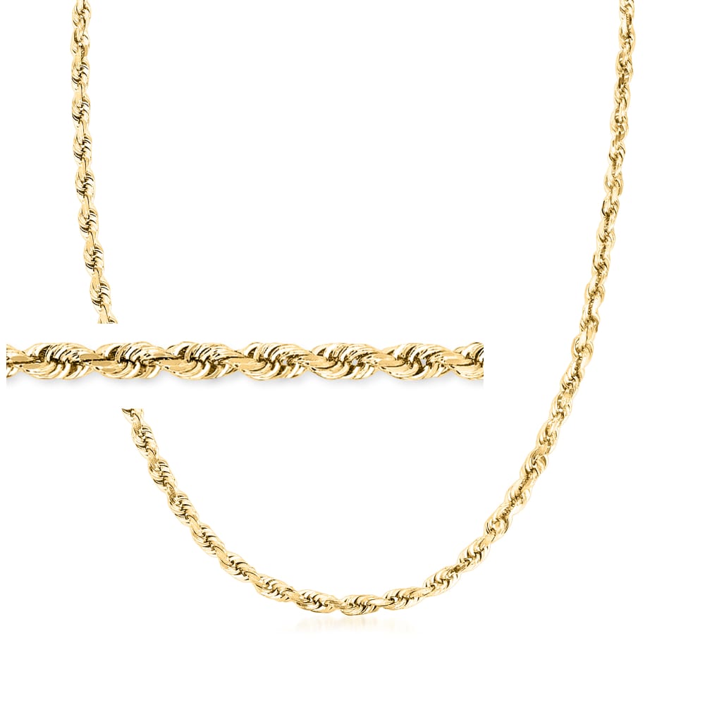 14k yellow gold necklace 20.25