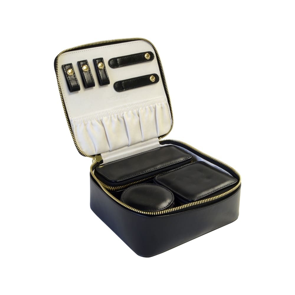Three box vegan leather online