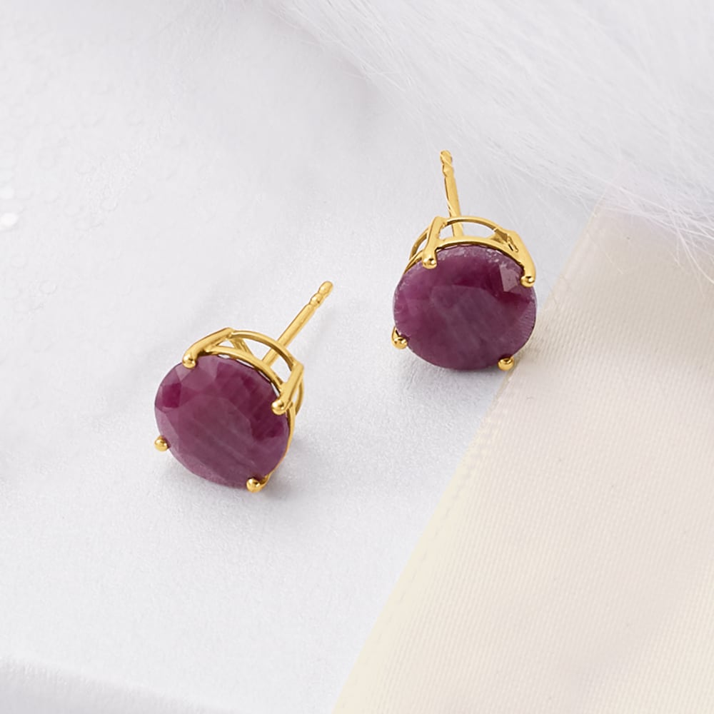 Ross simons ruby earrings store