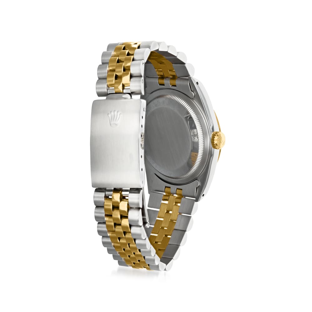 Pre Owned Rolex Datejust Men s 36mm Automatic Stainless Steel and