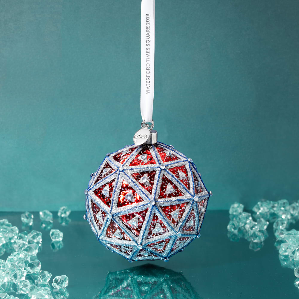 Waterford 2023 Times Square Replica Ball Glass Ornament | Ross-Simons