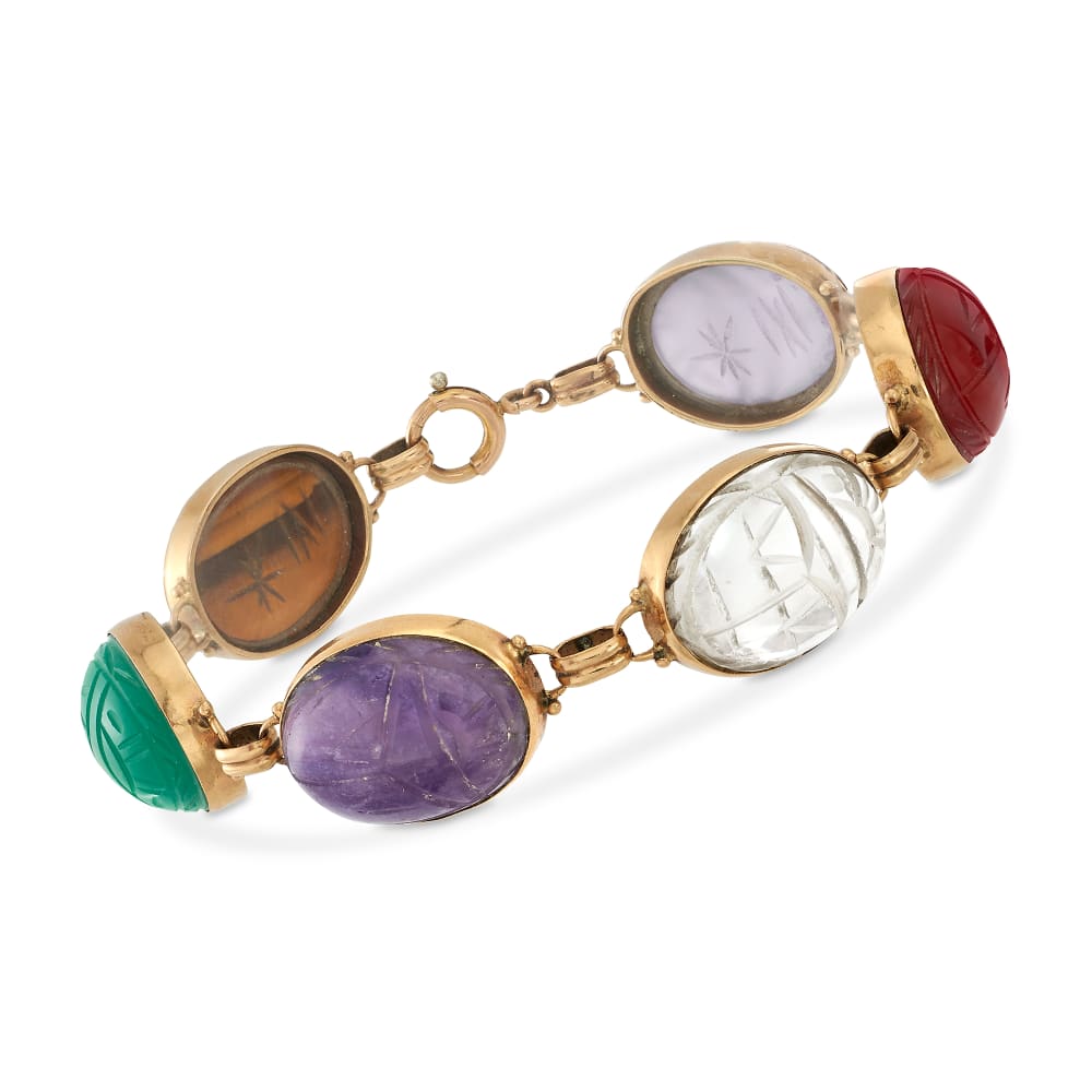 1950s scarab shop bracelet