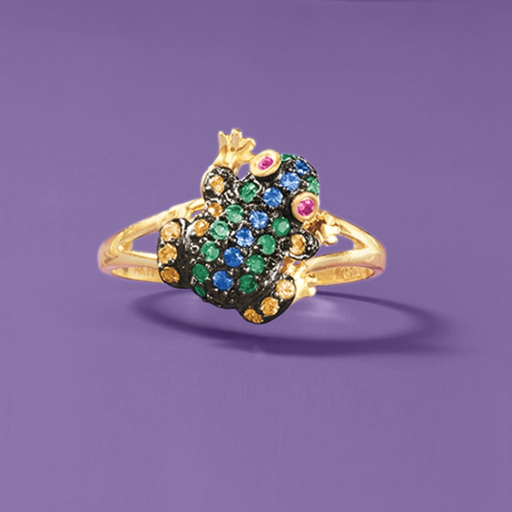 Ross simons store frog ring