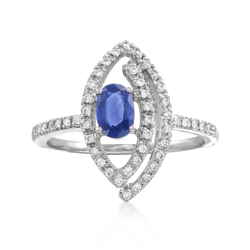 Diamond Evil Eye Ring – Alexandra Beth