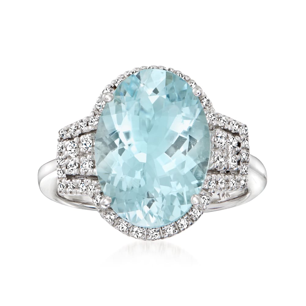Ross simons discount aquamarine ring