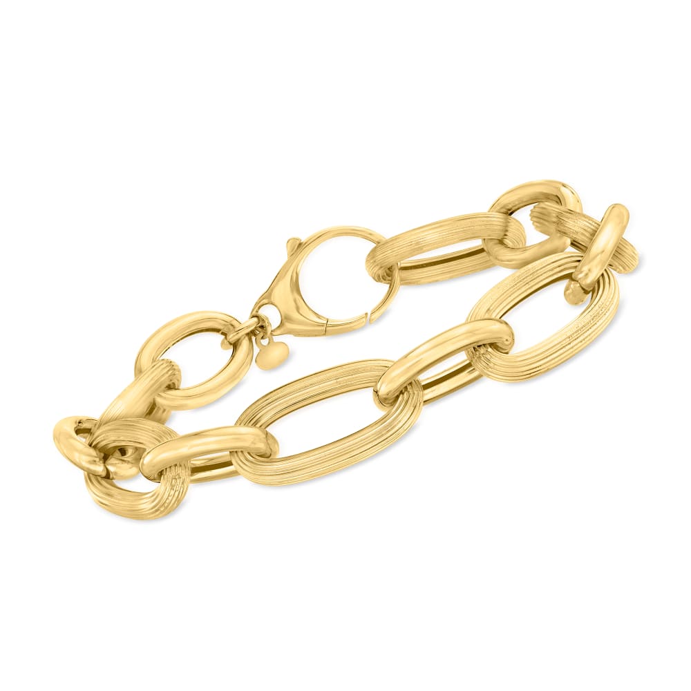 Phillip gavriel italian best sale cable link bracelet