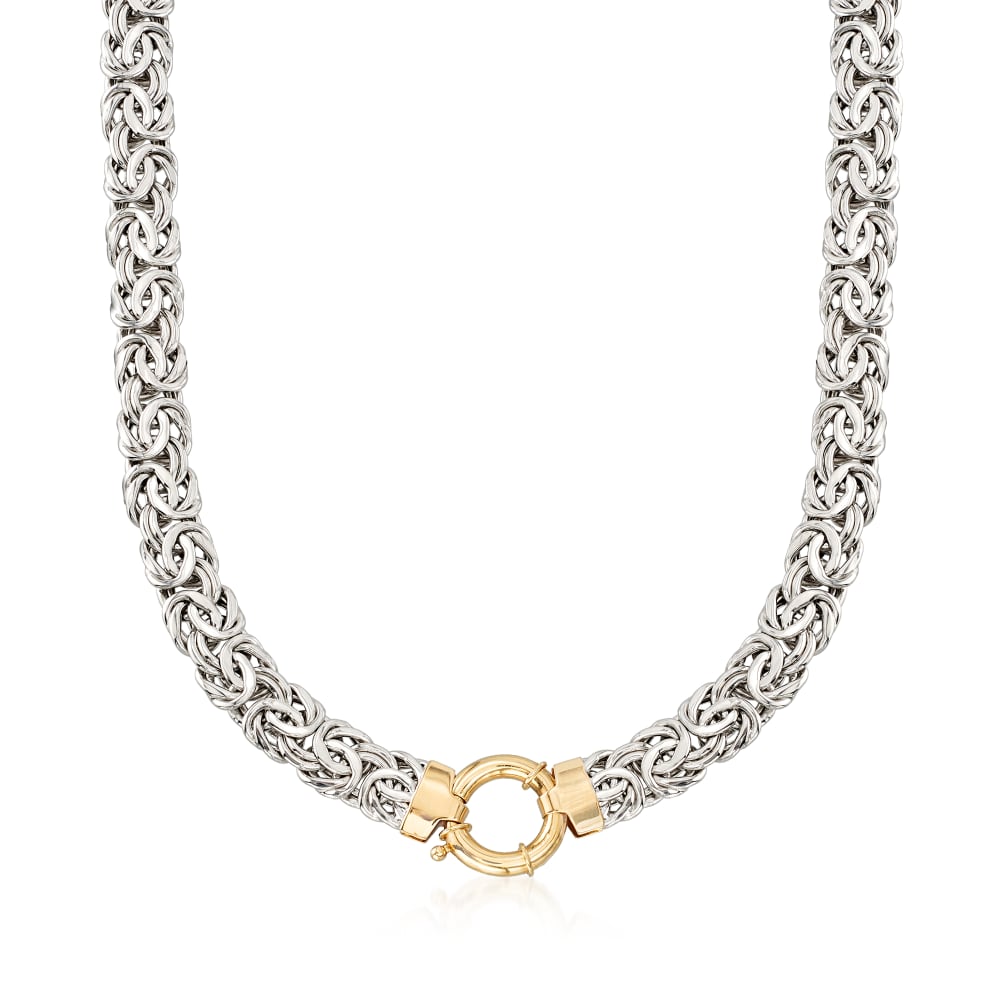 14kt byzantine necklace hotsell