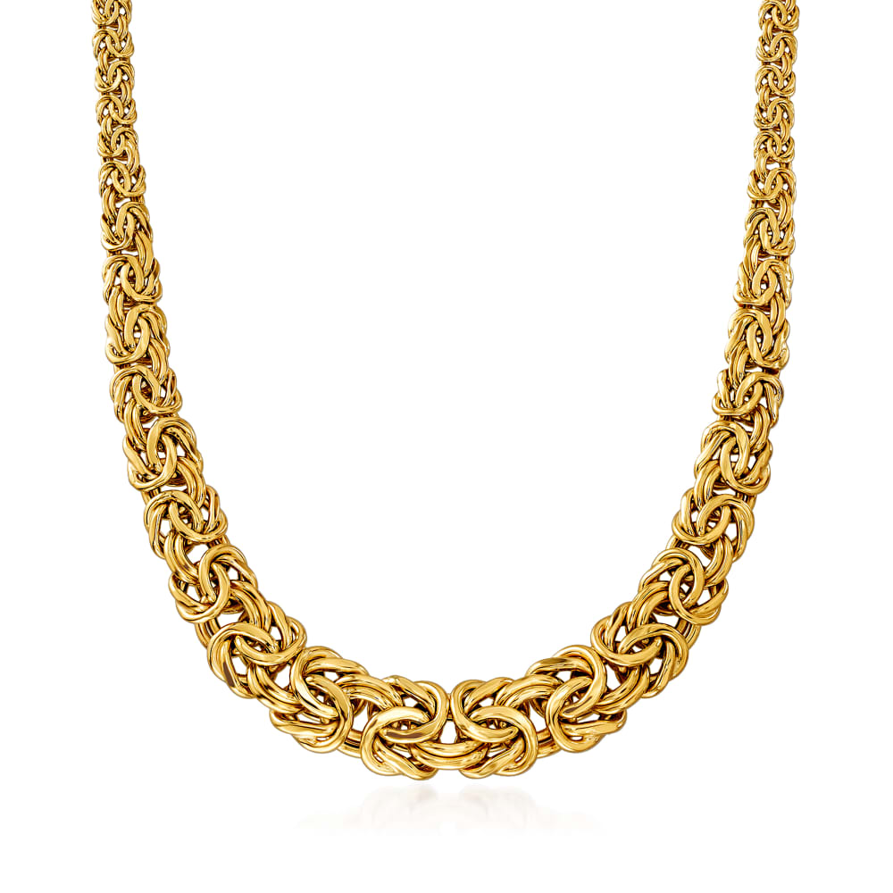 Graduated byzantine necklace new arrivals