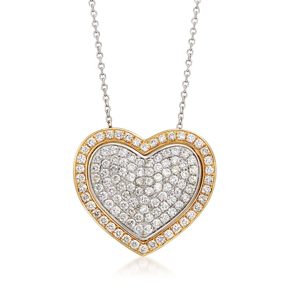 Ross simons shop heart necklace