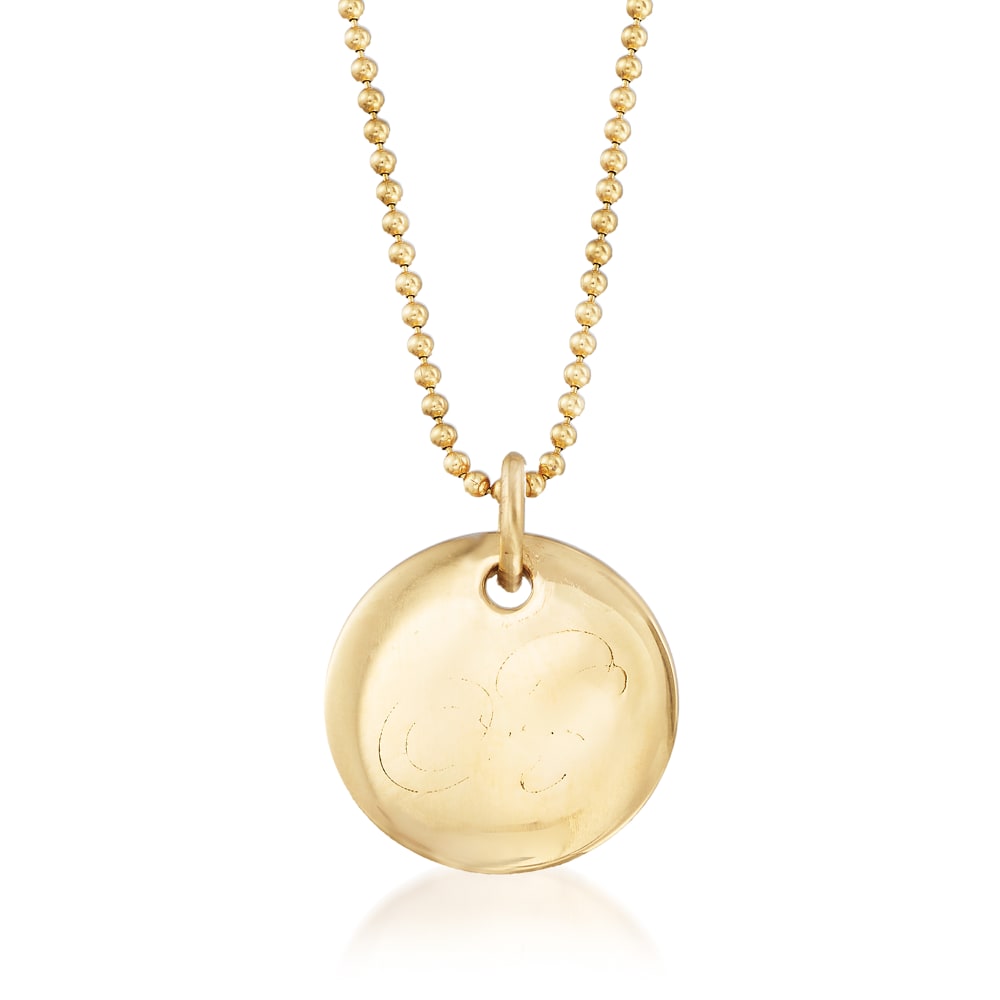 Tiffany 1837™ interlocking circles pendant on a 16