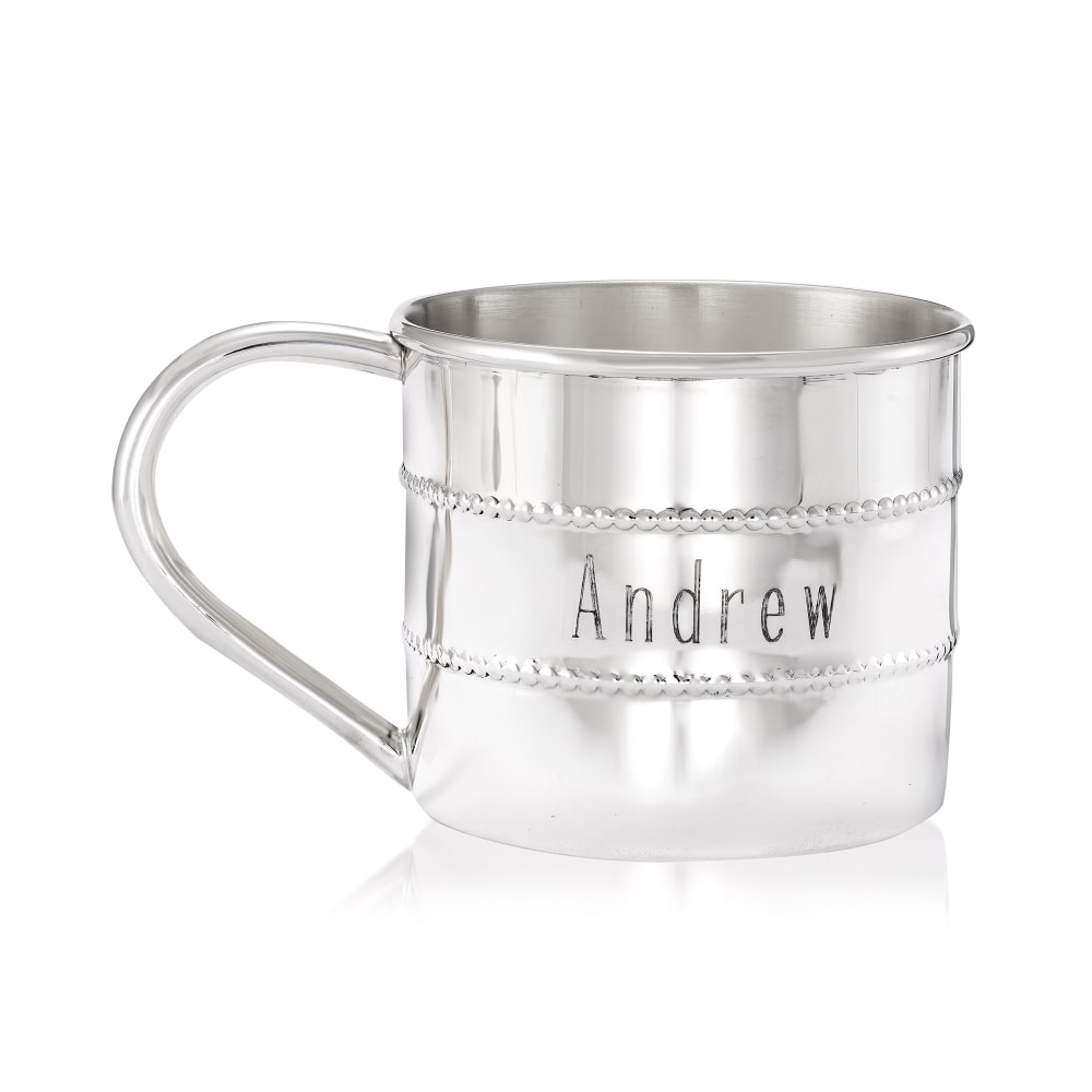 Sterling silver sales baby gifts engraved