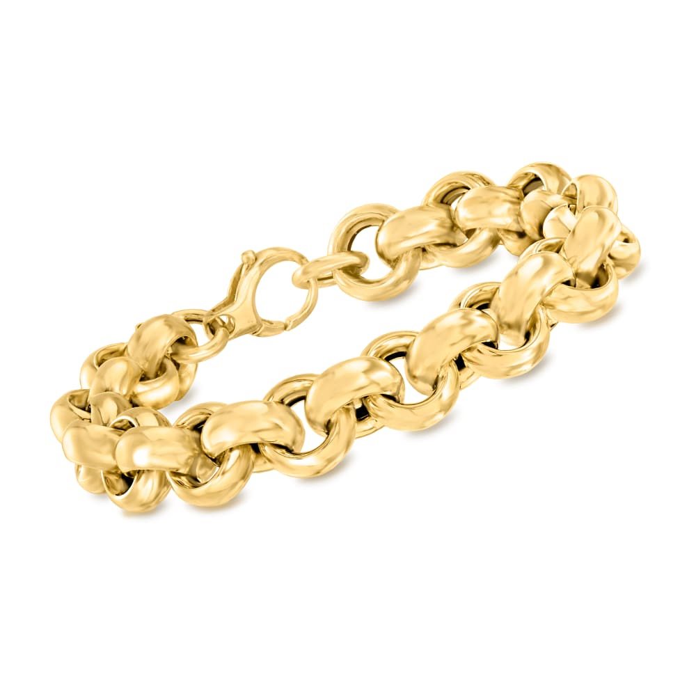 Buy 22k Italian Design Gold Men Italian Bracelet 65VH3313 Online from  Vaibhav Jewellers