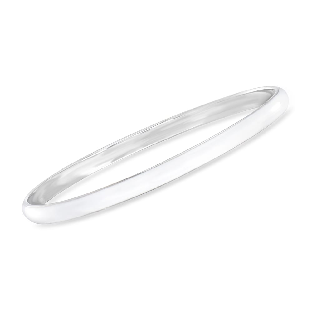 White enamel bangle sale