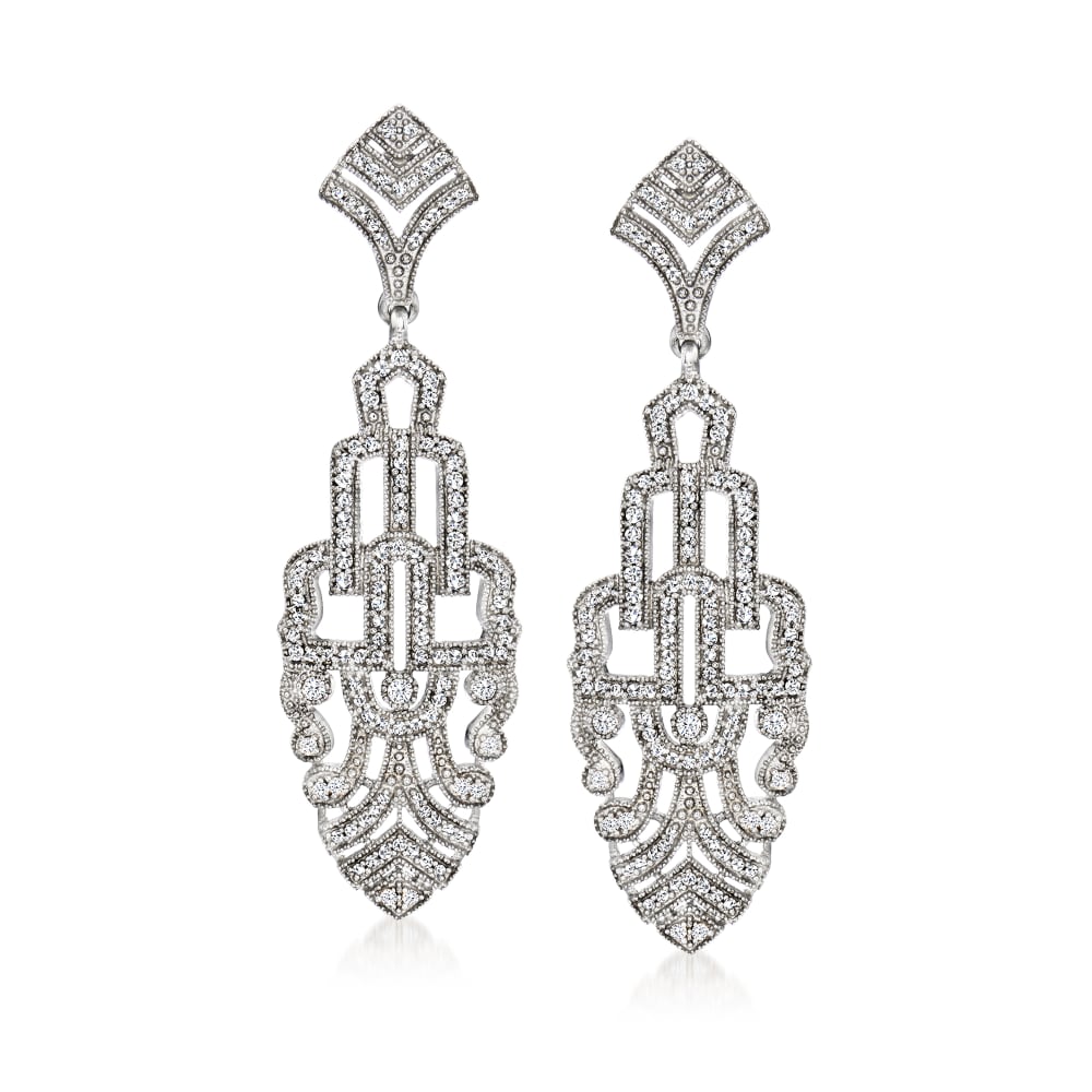 Simple Wire Diamond & Square Earrings TUTORIAL / Art Deco Style 