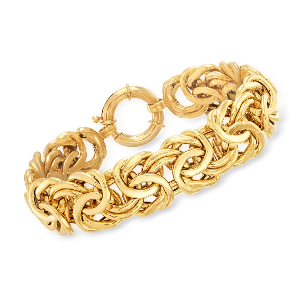Rolling Bracelets in 18K Yellow Gold, 6mm, by Belado #511934 – Beladora