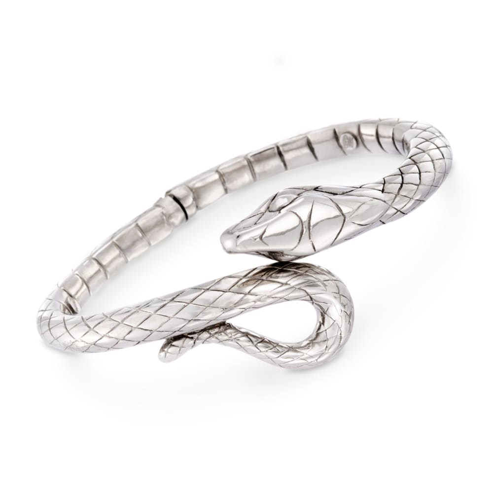 S925 Silver Viking Gothic Black Gun Snake Bracelet Men Rock Style Golden  Horn Domineering Women Party Jewelry Gifts - AliExpress