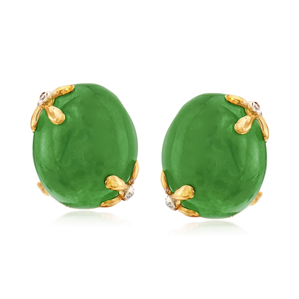 Ross simons shop jade earrings