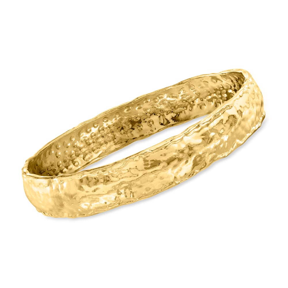 Buy Edforce Stainless SteelWomen's 18k Gold Plated Stackable Bangle Bracelet  Hinged Oval-Shape Online at desertcartINDIA