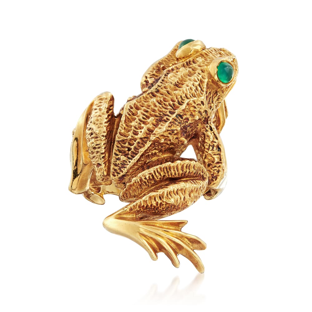 Ross simons frog on sale ring