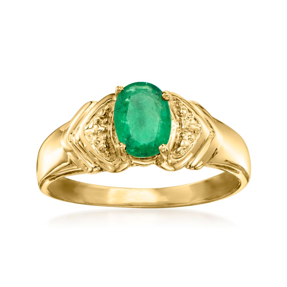 Ross simons emerald ring store