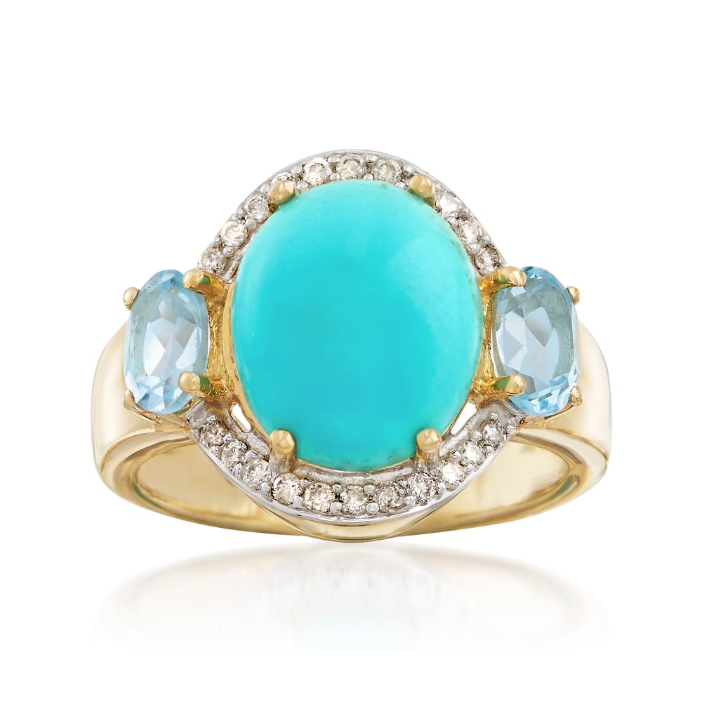 Ross simons top turquoise rings