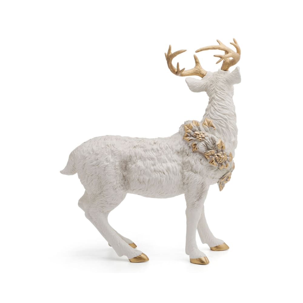 Deer Bonita Floyd Figurine | Earthenware Fitz and Standing Ross-Simons