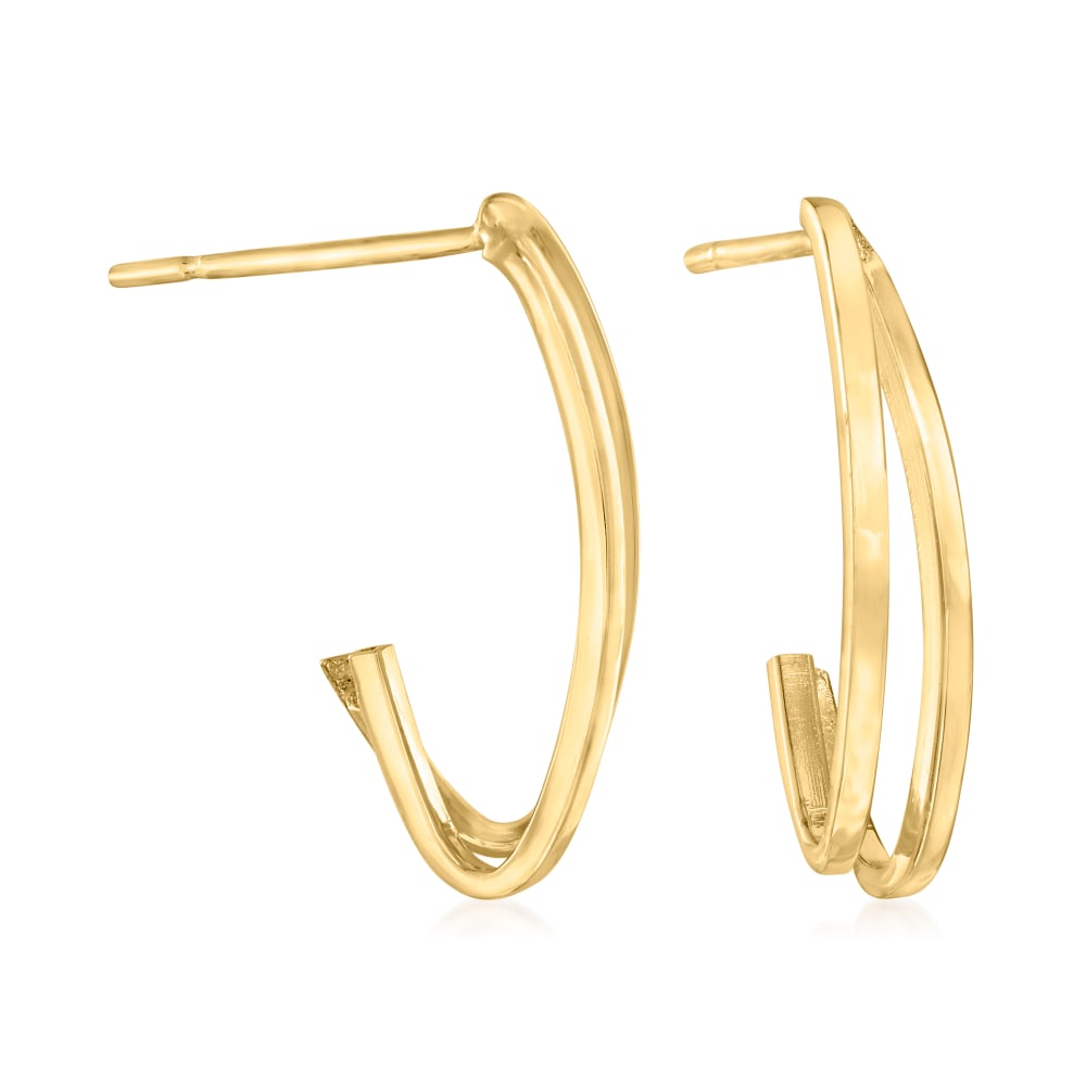 Ross simons 14kt gold earrings clearance