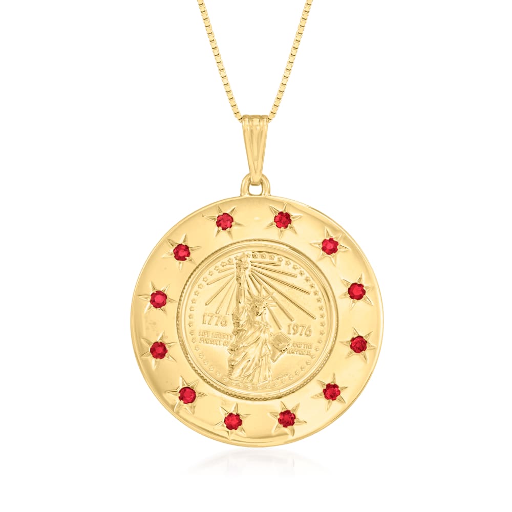 Bicentennial clearance coin necklace