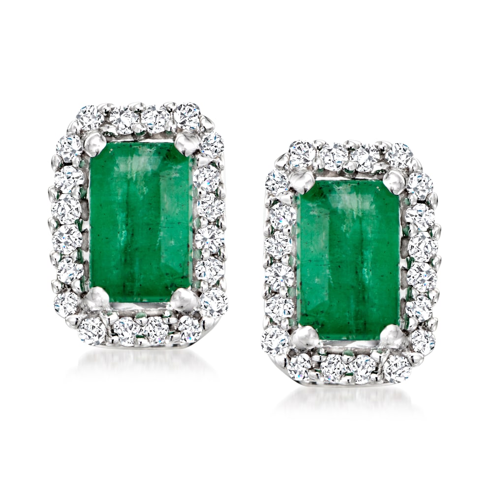 Ross simons emerald earrings sale