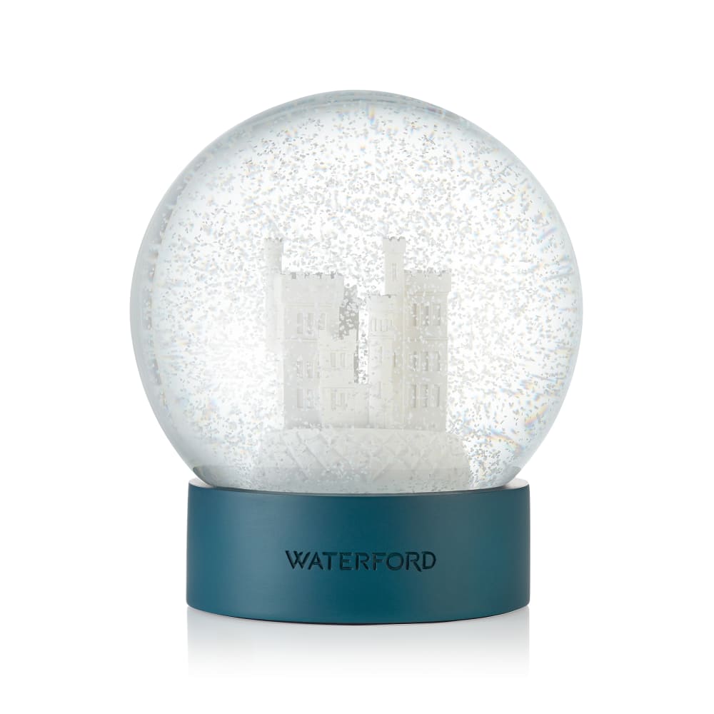 Waterford Crystal Lismore Castle Snow Globe RossSimons