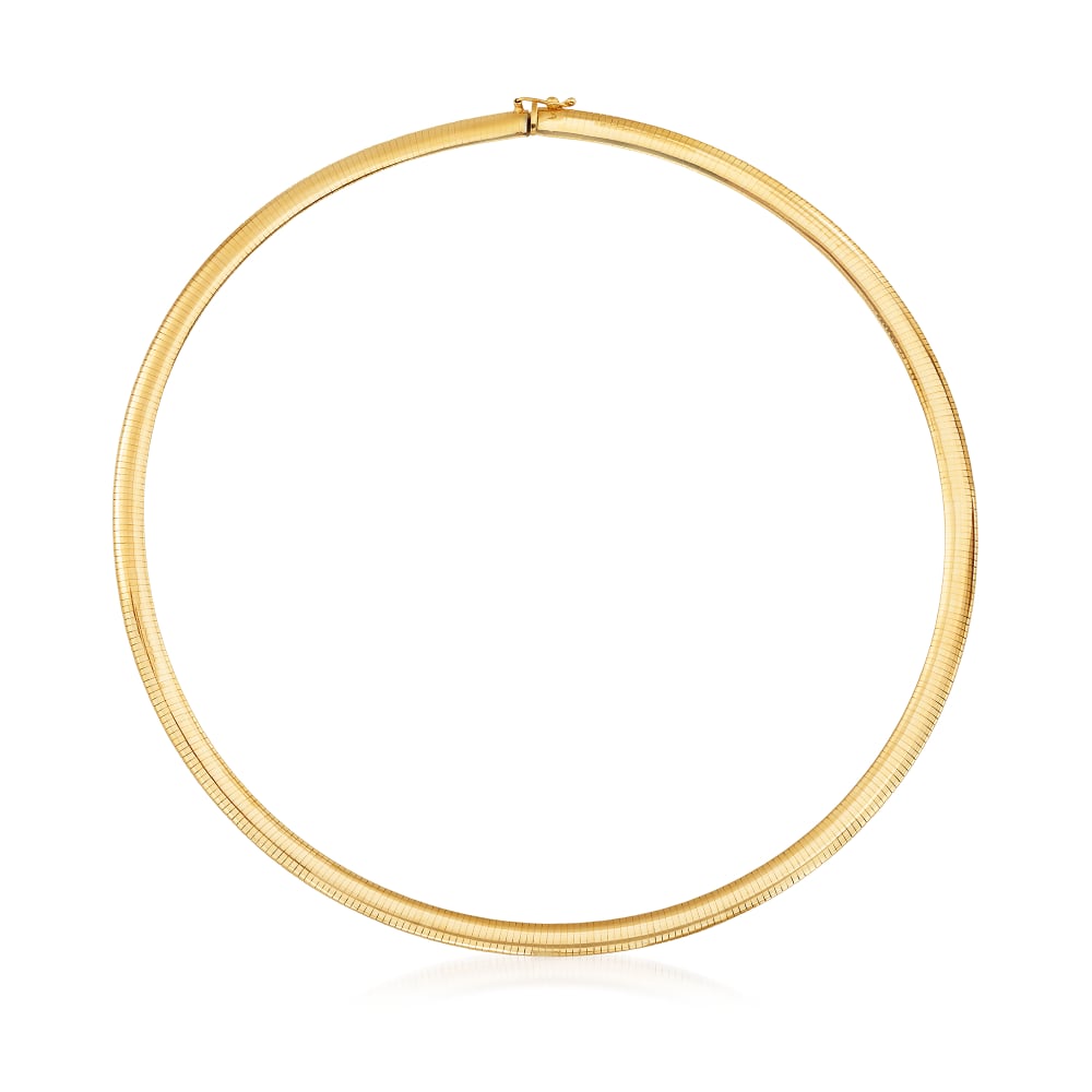 6mm omega necklace clearance