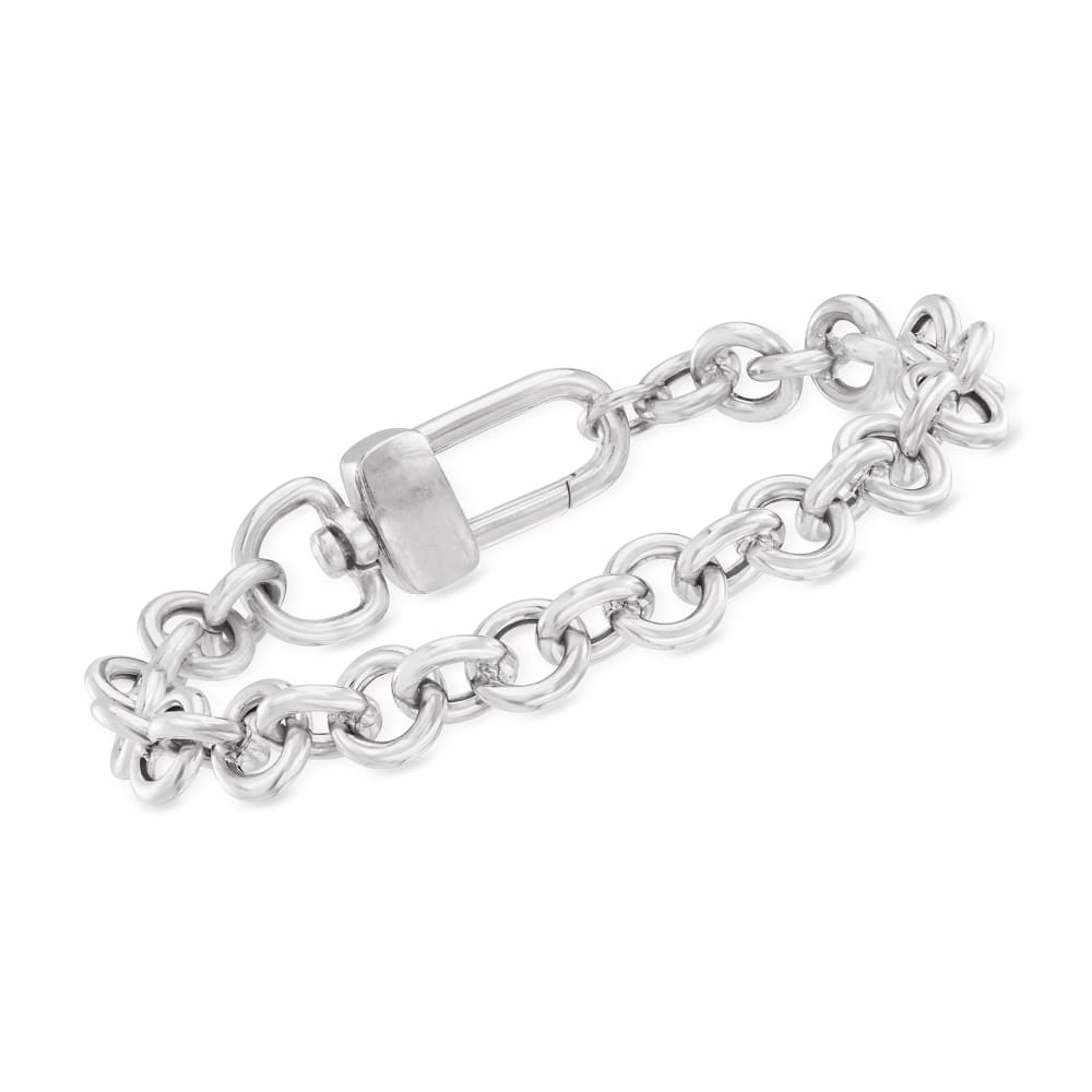 Italian Sterling Silver Cable Chain Bracelet | Ross-Simons