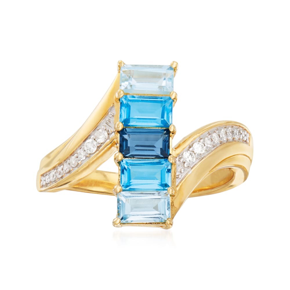 Ross simons blue best sale topaz rings