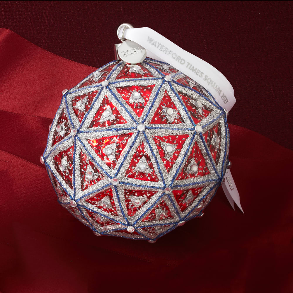Waterford 2023 Times Square Replica Ball Glass Ornament | Ross-Simons