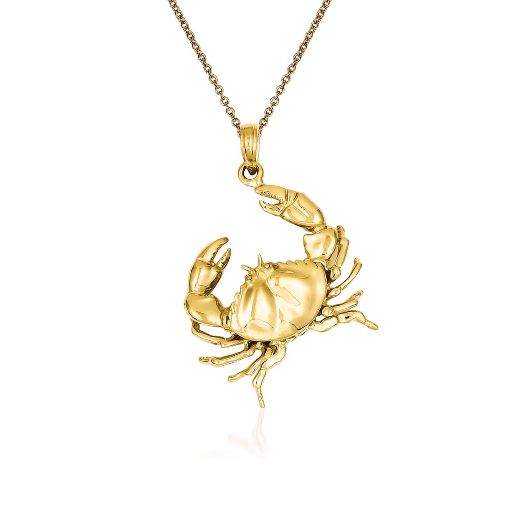 Charming Gold Crab Gold Scorpion Pendant Stainless Steel Jewelry For Womens  Party And Gifts From Godlikery, $11.06 | DHgate.Com