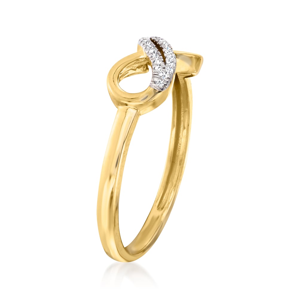 SPE Gold - Couple Ring with Infinity Symbol - Poonamallee
