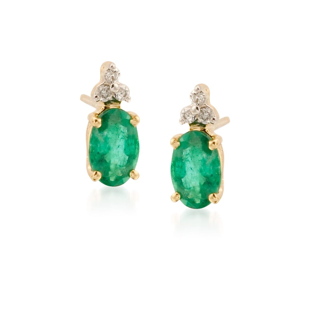 Ross simons store emerald earrings