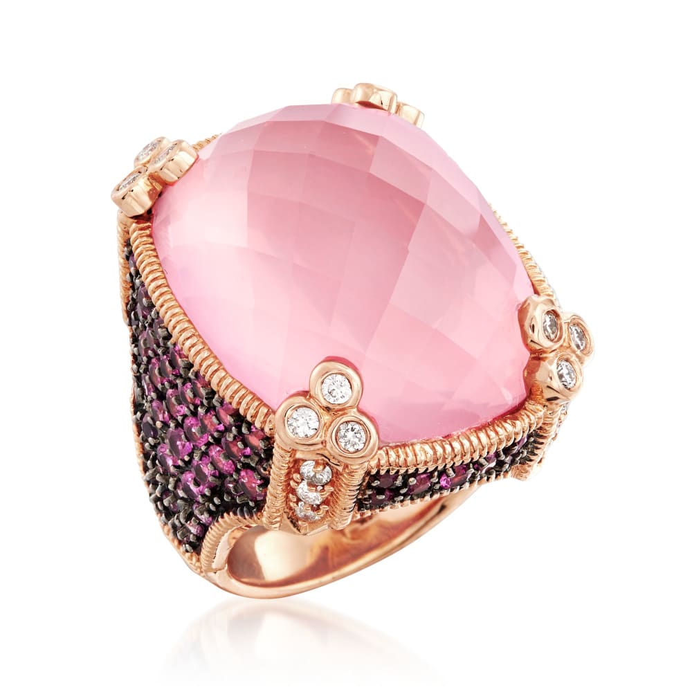 Judith ripka cheap pink ring