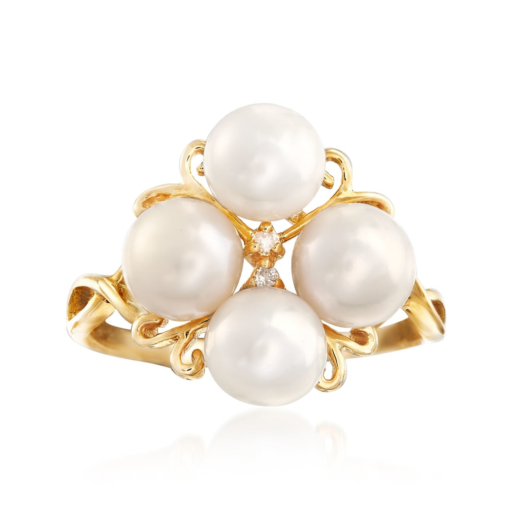 Ross simons store pearl rings