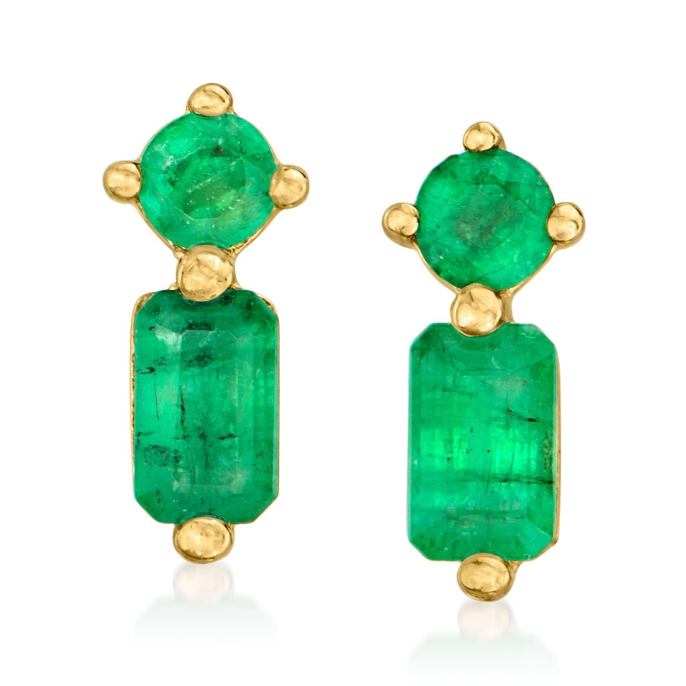 Ross simons discount emerald earrings