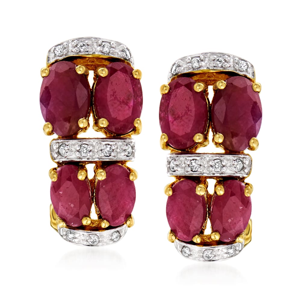 Ross simons ruby earrings on sale