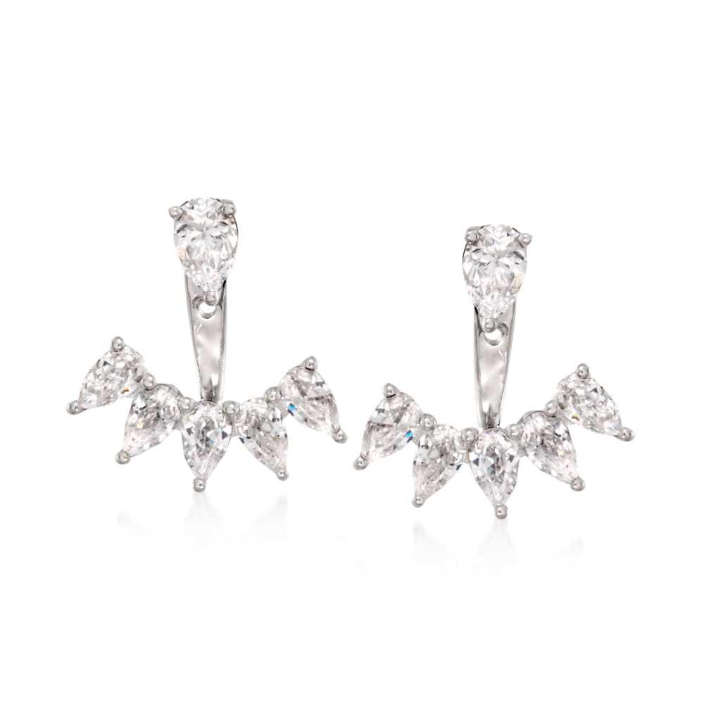 Ross simons cubic zirconia earrings sale