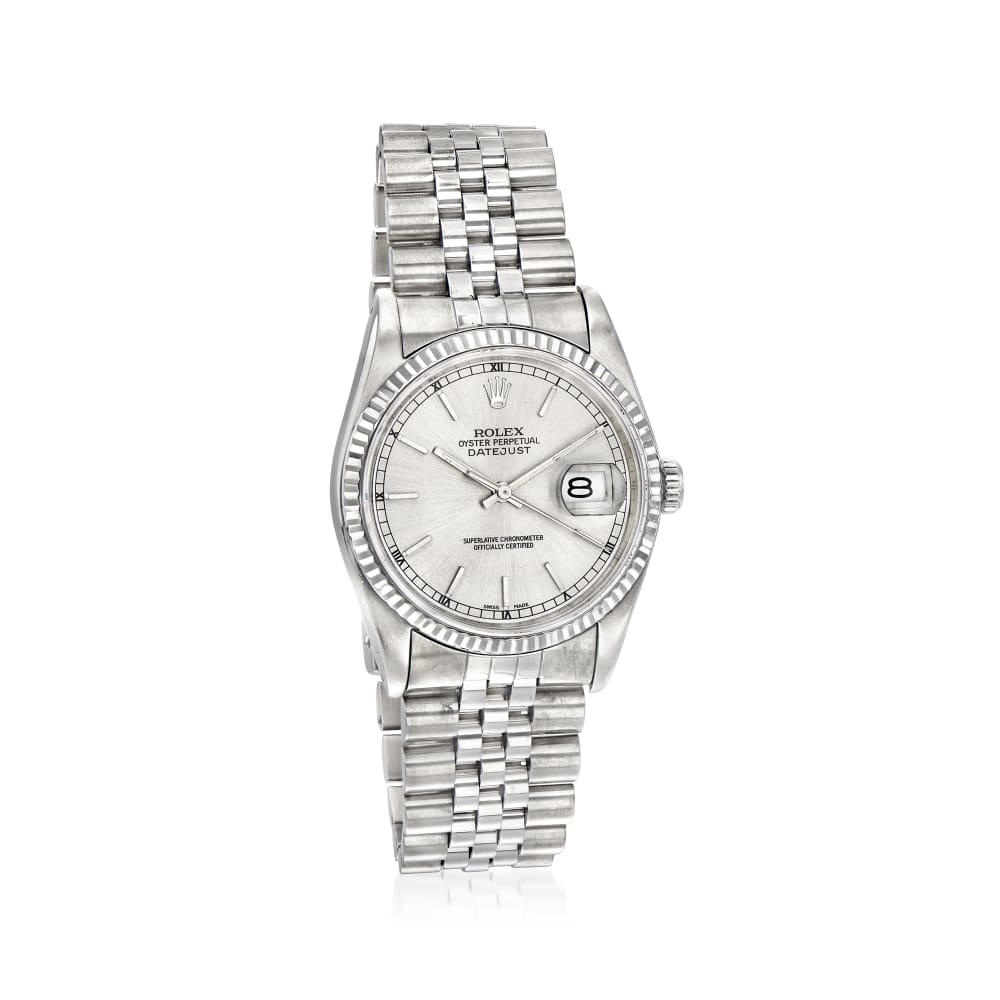 Pre owned deals rolex datejust mens