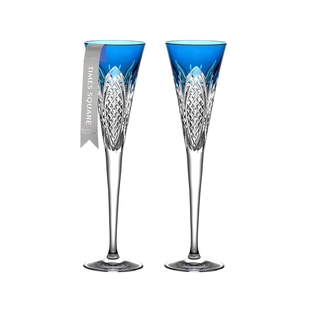 Square toasting flutes on sale