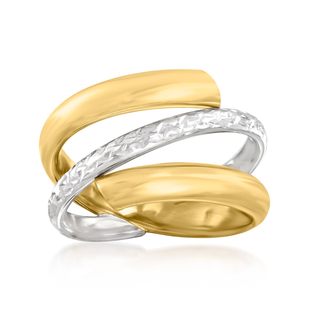 Pandora Triple Spiral Ring, Rose Gold-Plated | REEDS Jewelers
