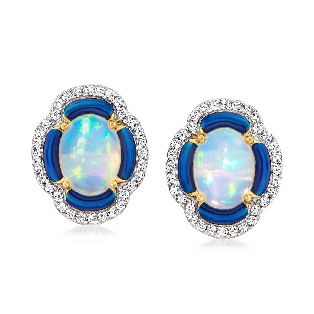 Ross simons hotsell opal earrings