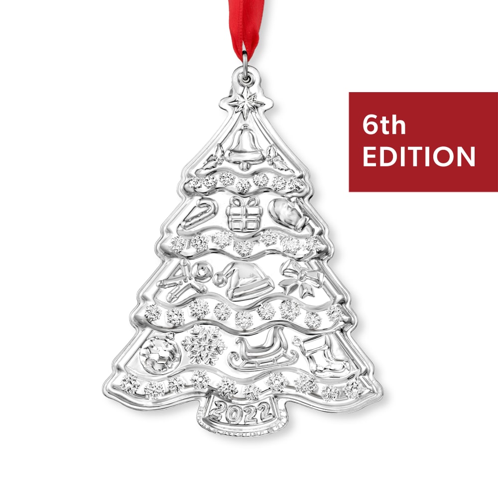 Gorham 2022 Sterling Silver Annual Christmas Tree Ornament 6th